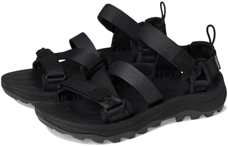 Amazon.com | Teva Women's Grandview Max Sandal, Black 1, 6.5